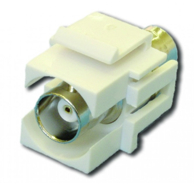 Модуль LANMASTER TWT-OK-BNC, Keystone, BNC, белый