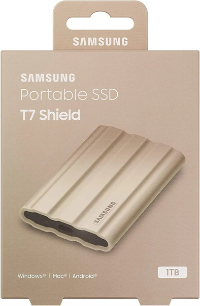 Внешний SSD Samsung MU-PE1T0K/WW, 1TB, USB 3.2 Gen2 Type-C