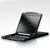 KVM-консоль ATEN CL5800N-ATA-RG, 1 порт, 19"