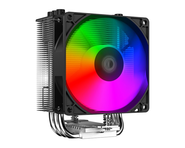 Кулер ID-Cooling SE-903-XT FRGB, 92мм, 130W, 3 тепл.трубки, FRGB