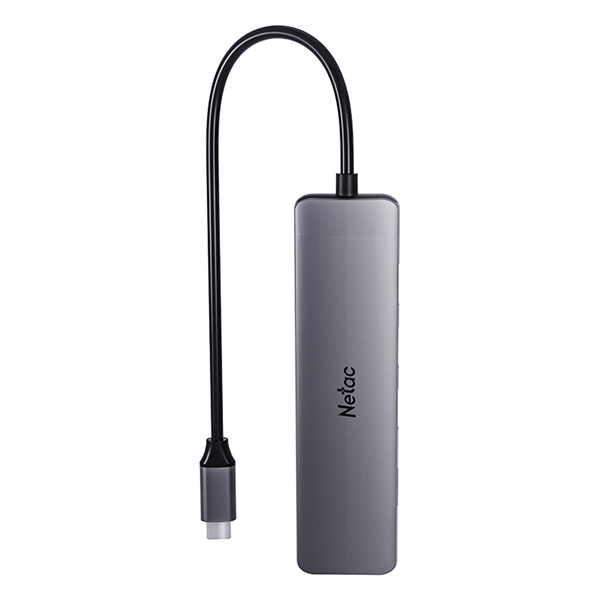 USB-концентратор Netac Hub WF14, Type-C, 3×USB 3.0, HDMI, SD/mSD
