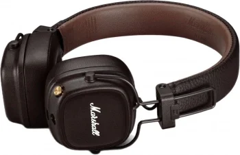 Наушники MARSHALL MAJOR IV BROWN, накладные, Bluetooth 5.0, 80 ч, коричневый