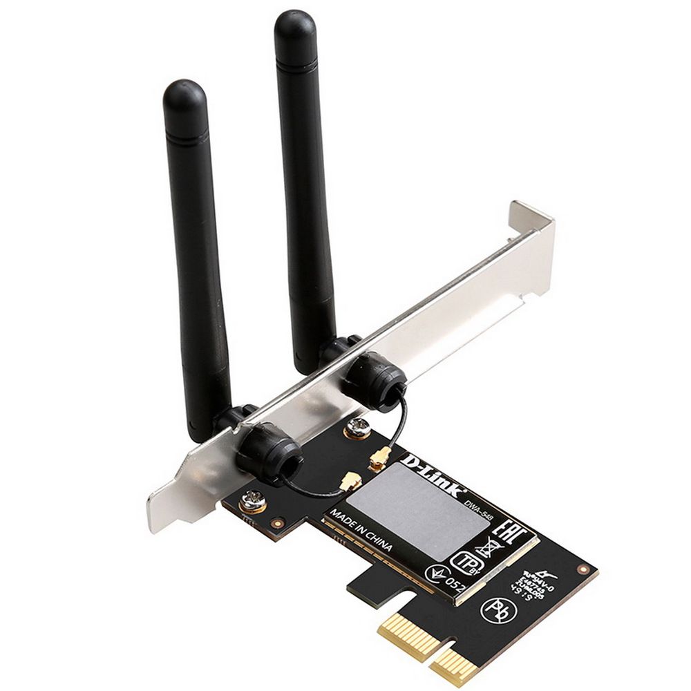 Сетевой адаптер D-Link DWA-548/10/C1A, WiFi N300, PCIe