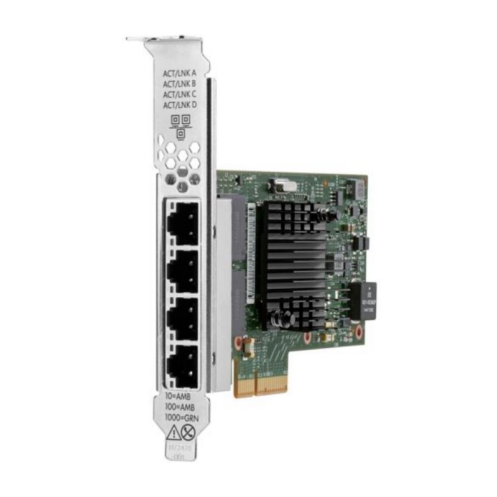 Сетевой адаптер HPE P51178-B21, Broadcom BCM5719, 4×1GbE