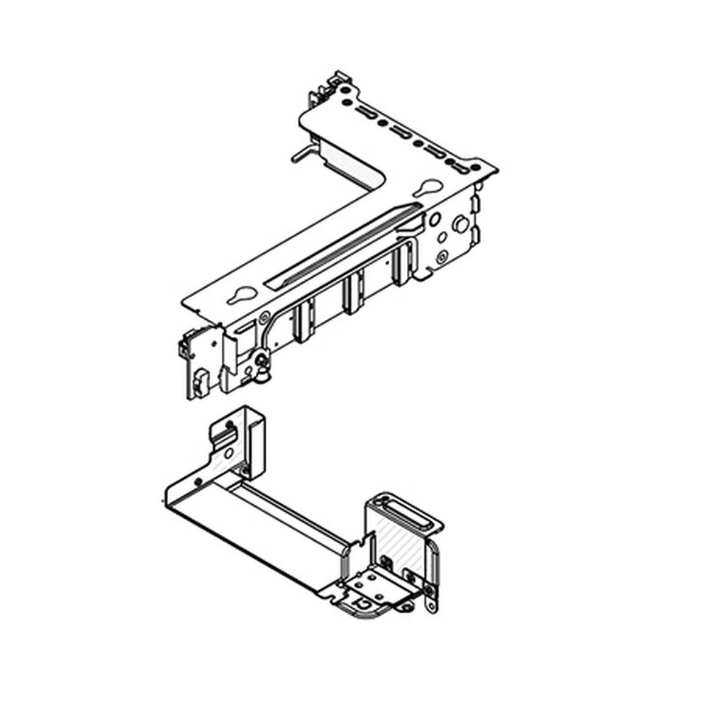 Райзер-карта Lenovo 4XH7A82905 для ThinkSystem SR650 V3, 2x PCIe 4.0 x16, Riser3