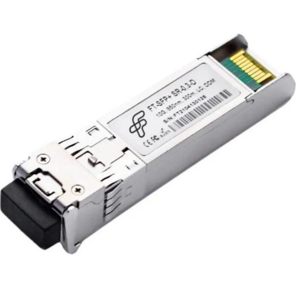 Трансивер Future Technologies FT-SFP+-SR-0.3-D, SFP+, 10G, 500м, MMF