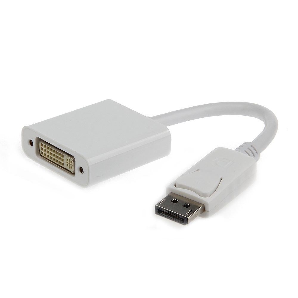 Переходник Cablexpert A-DPM-DVIF-002-W, DisplayPort–DVI, 0,25 м, белый