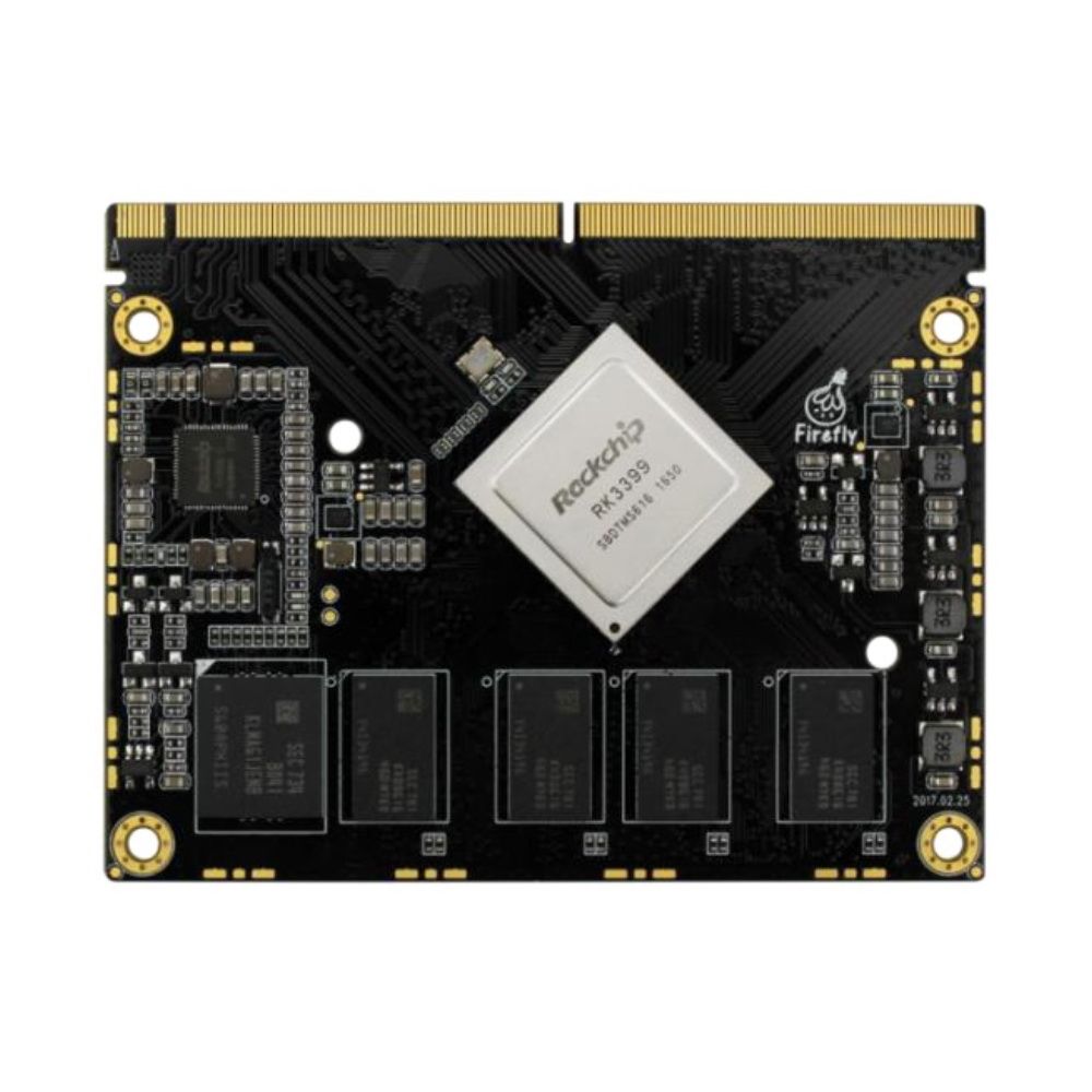 Одноплатный компьютер FireFly Core-3399J, RK3399, 2/16 ГБ, Gigabit LAN