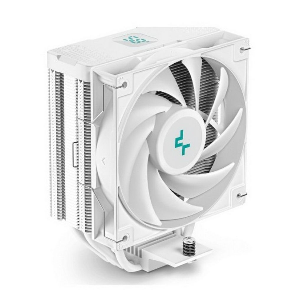 Кулер для процессора DEEPCOOL AG400 DIGITAL WH, 120 мм, 4 тепловые трубки, 220 Вт