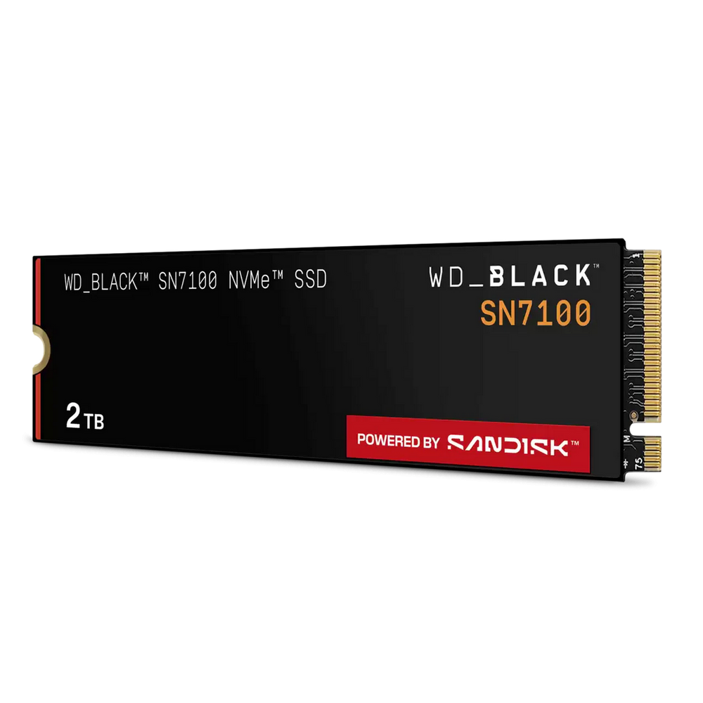 SSD Western Digital WD Black SN7100 WDS200T4X0E, 2 ТБ, M.2 2280, PCIe 4.0 x4, NVMe