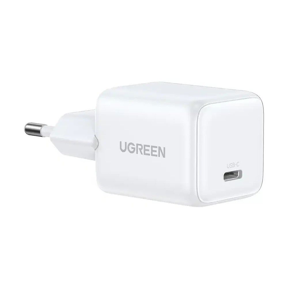 Зарядное устройство UGREEN X513 65009, 30Вт, USB-C, GaN, белый