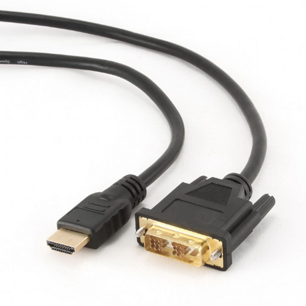 Кабель Cablexpert CC-HDMI-DVI-7.5MC, HDMI-DVI, 7.5 м, черный