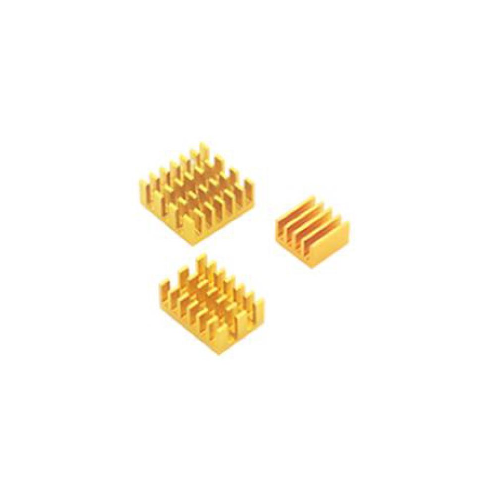 Набор радиаторов ACD RA539, 3шт, алюминиевые, для Raspberry Pi