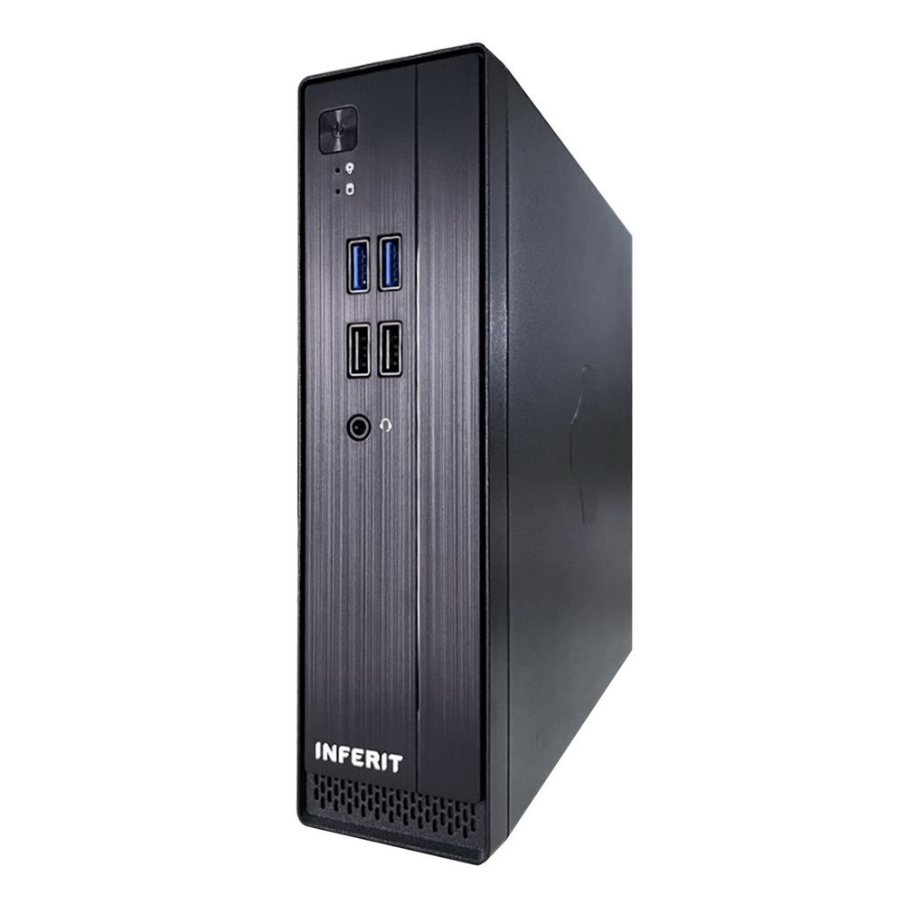Корпус ПК Foxline FL-105-AD120-DC-INF, Mini-ITX, VESA, DC-ATX