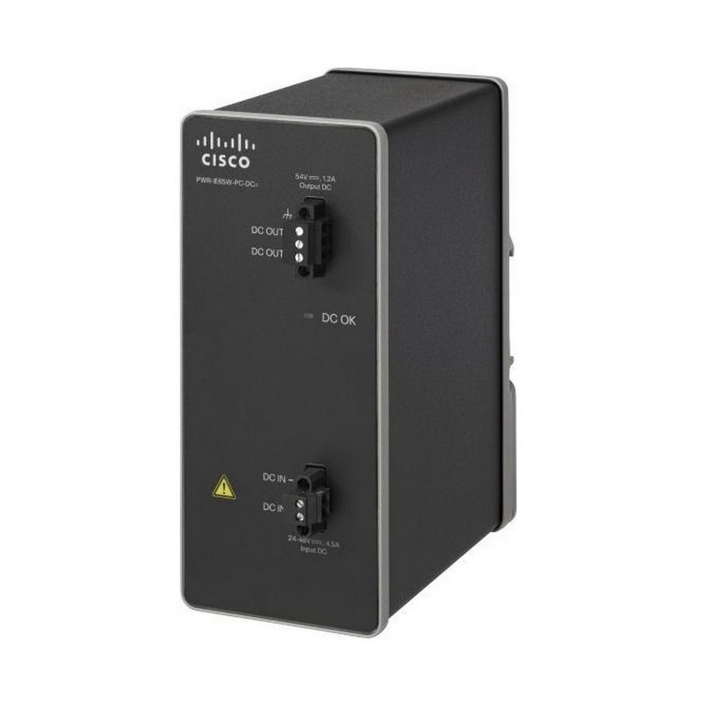 Блок питания Cisco PWR-IE65W-PC-DC=, 65 Вт, вход DC 24–48 В, для IE3000/2000