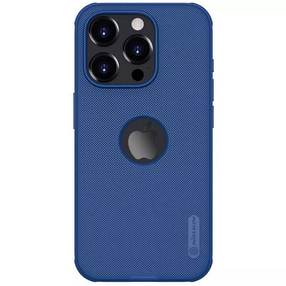 Чехол Nillkin 4020264, Super Frosted Shield Pro, Blue, iPhone 15 Pro