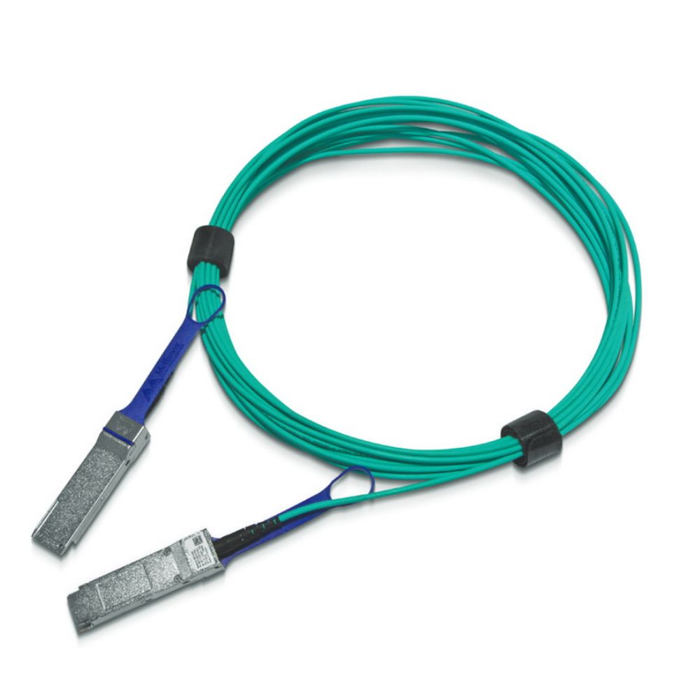 Кабель Mellanox MFA1A00-E020, активный оптический, IB EDR 100 Гбит/с, QSFP28, 20 м