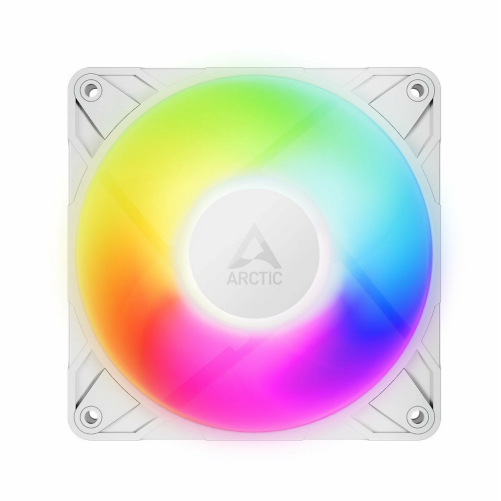 Вентилятор Arctic ACFAN00311A, P12 Pro A-RGB White, 120мм, 600-3000rpm, 4-pin