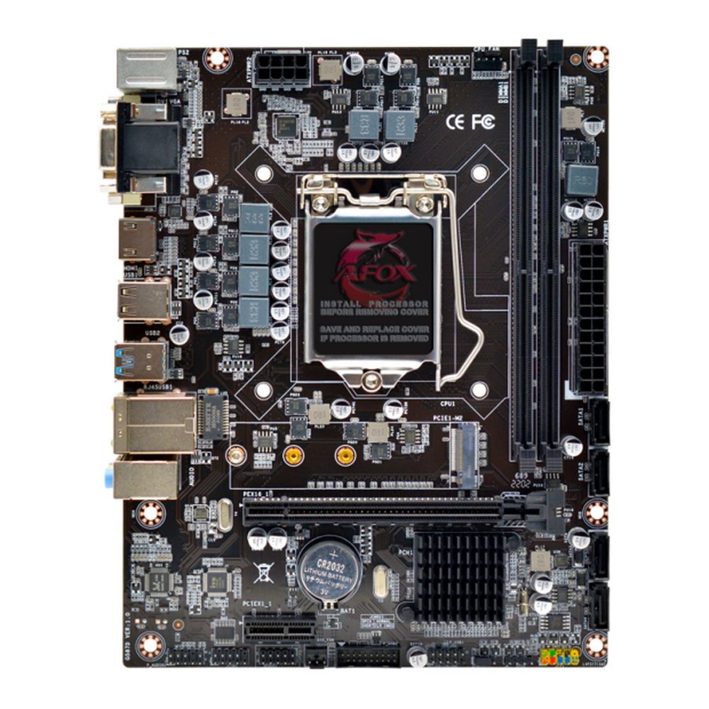 Материнская плата AFOX IH510-MA2-V2, LGA 1200, Intel H510, microATX
