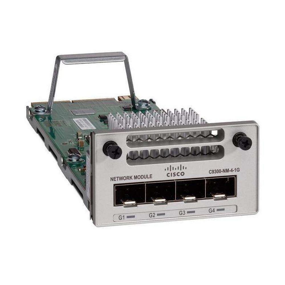 Модуль Cisco Catalyst C9300-NM-4G, 4×1Gb SFP, для Catalyst 9300