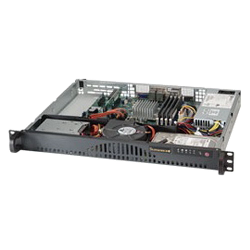 Серверная платформа Supermicro SYS-5018A-MLTN4, 1U, Atom C2550, 4×GbE