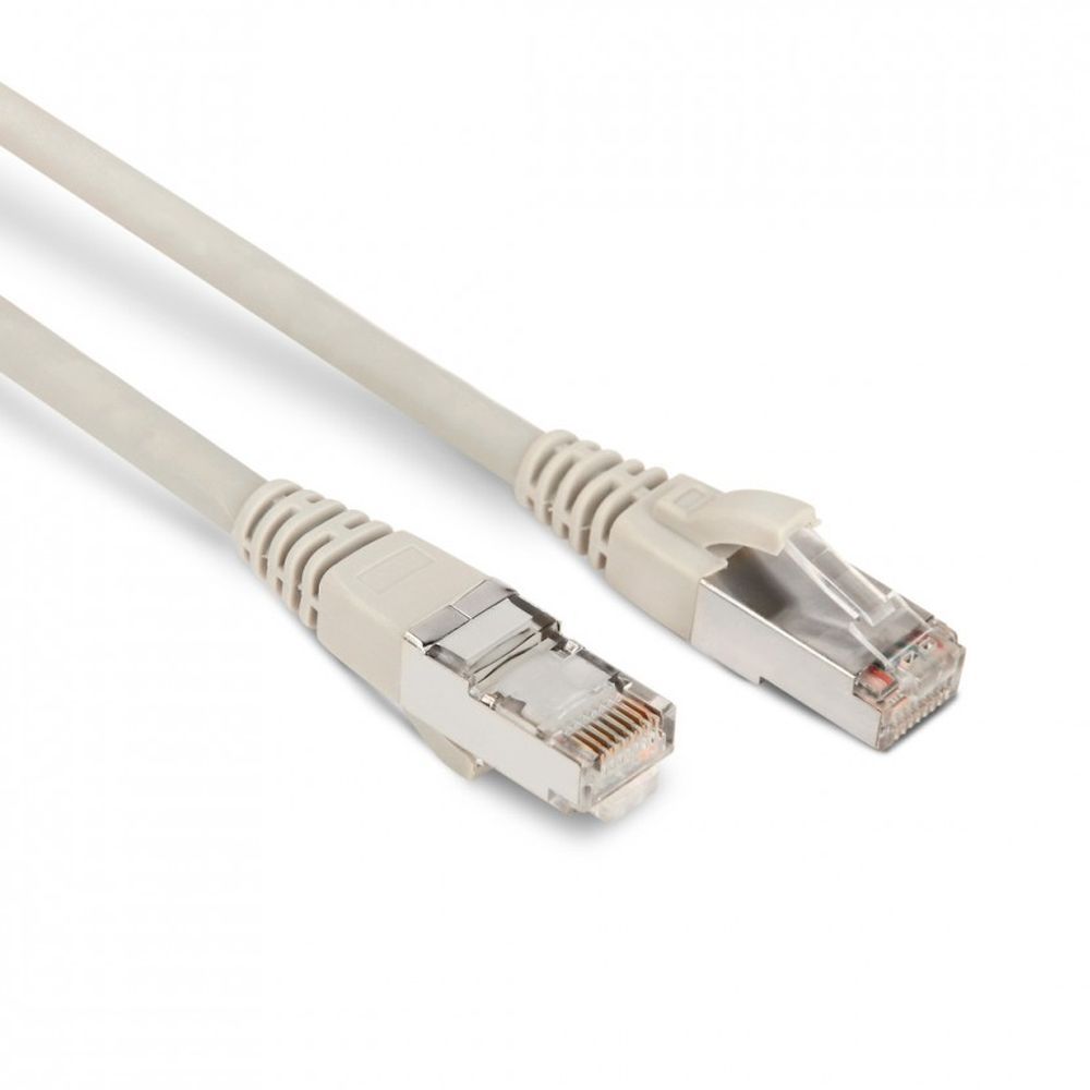Патч-корд Hyperline PC-LPT-UTP-RJ45-RJ45-C6-5M-LSZH-WH, U/UTP Cat.6, 5 м