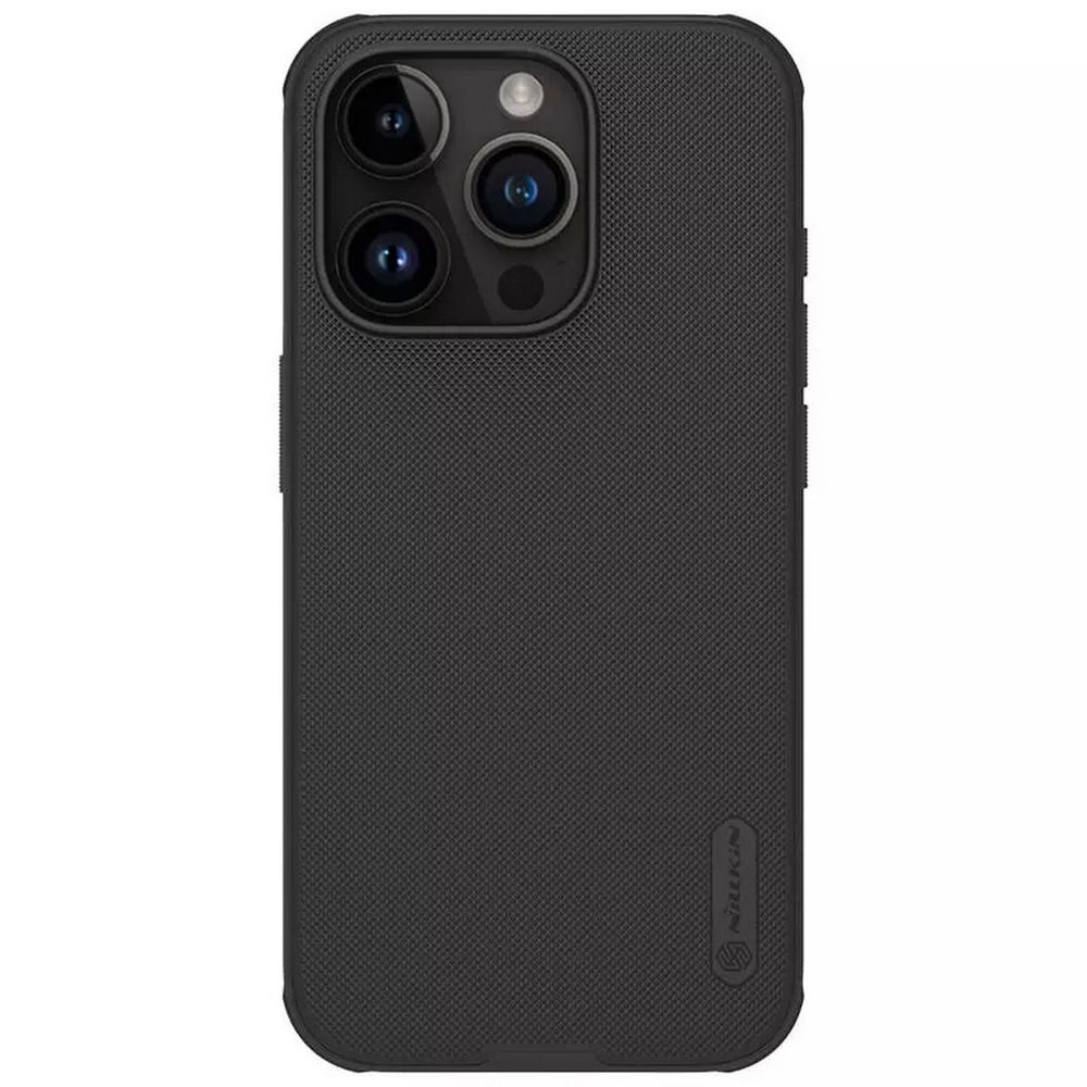 Чехол Nillkin 4020237 Super Frosted Shield Pro, черный, для iPhone 15 Pro