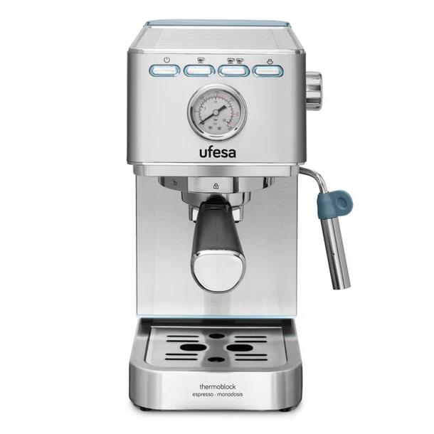 Кофеварка Ufesa CE8030 MILAZZO, рожковая, 1350 Вт, 20 бар, 1,4 л