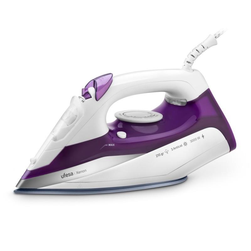 Утюг Ufesa XENON, 3000 Вт, пар 30 г/мин, удар 210 г, 480 мл