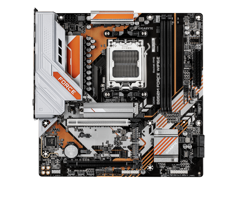 Материнская плата Gigabyte B850M FORCE WF6E 1.2, AM5, DDR5, MicroATX