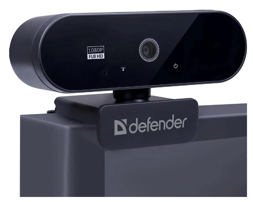 Веб-камера Defender 63112, FullHD 1080p, USB, микрофон