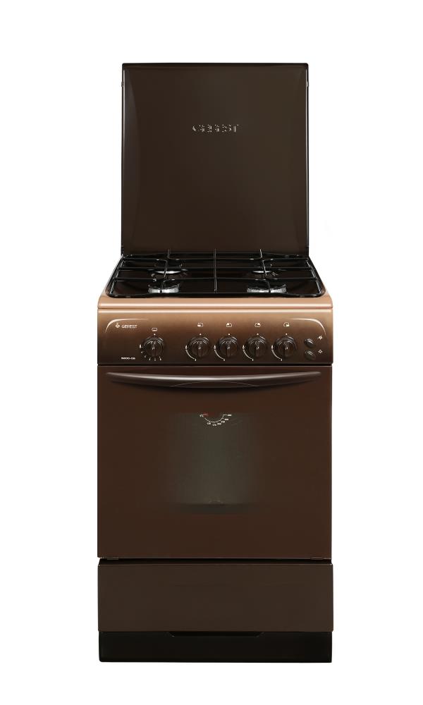 Плита газовая Gefest ПГ 3200-06 К43, 4 конфорки, духовка 42 л, 50×57×85 см