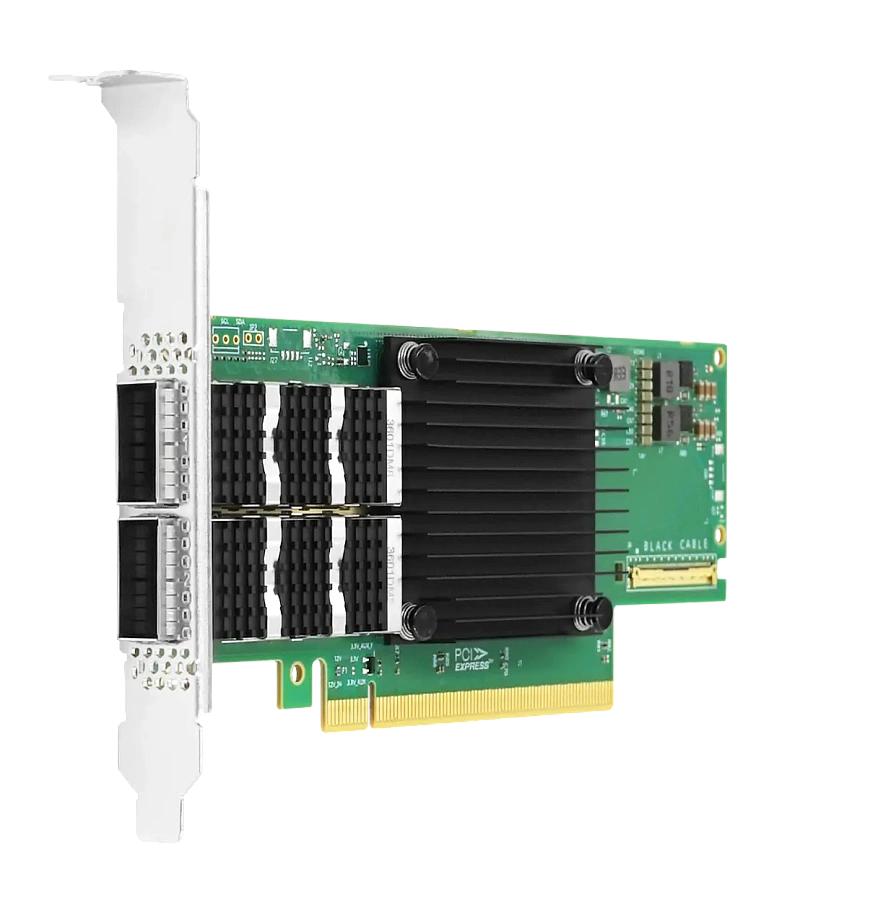 Сетевой адаптер LR-Link LRES1160PF-2QSFP56, PCI-E 4.0 x16, 200 Гбит/с, 2×QSFP56