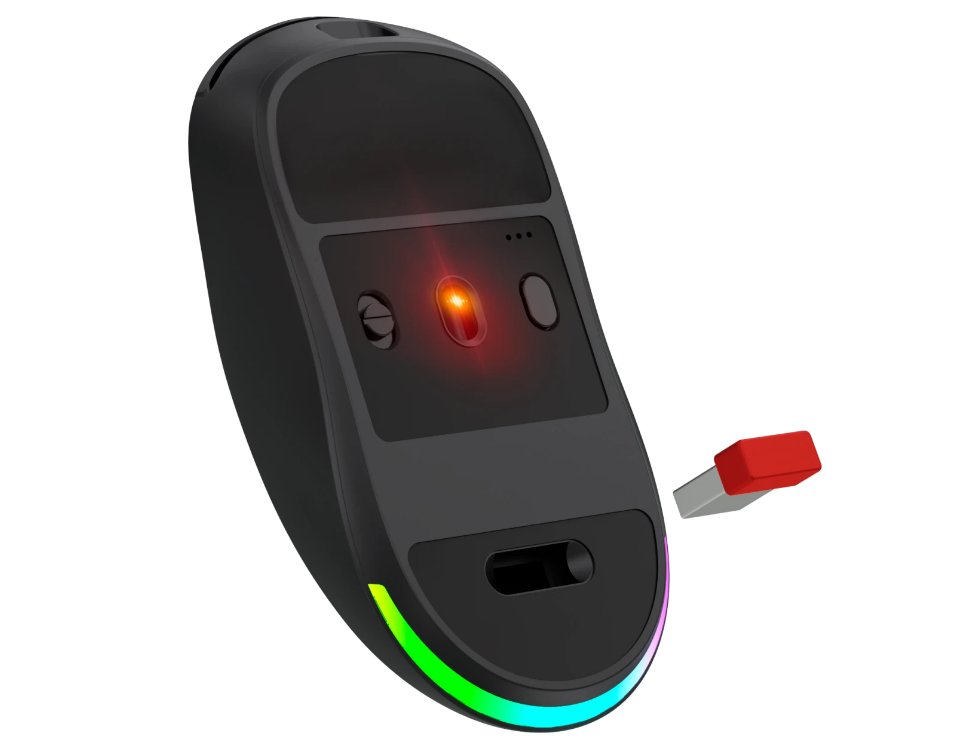 Мышь Defender Elite GM-212, 26000 dpi, Bluetooth/USB, 6 кнопок, черная