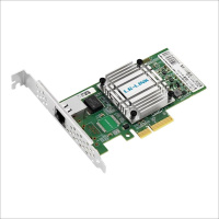 Сетевой адаптер LR-LINK LRES1060PT-RJ45, 100 Гбит/с, 1×RJ-45, Intel E610, PCIe 4.0 x4