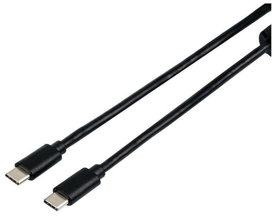 Кабель ATCOM AT2113, USB-C — USB-C, 0.8 м, черный