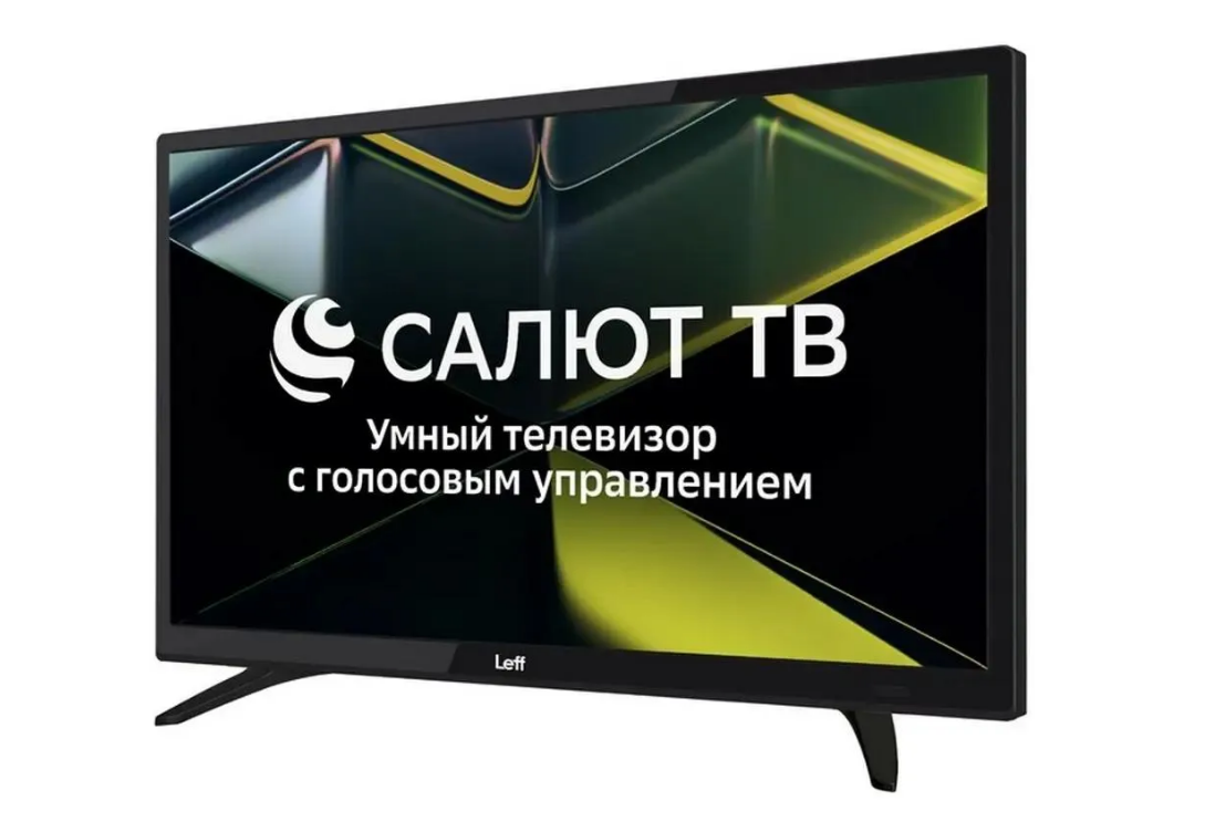 Телевизор LEFF 24F690T, 23.8", FullHD, Smart TV, DVB-T2