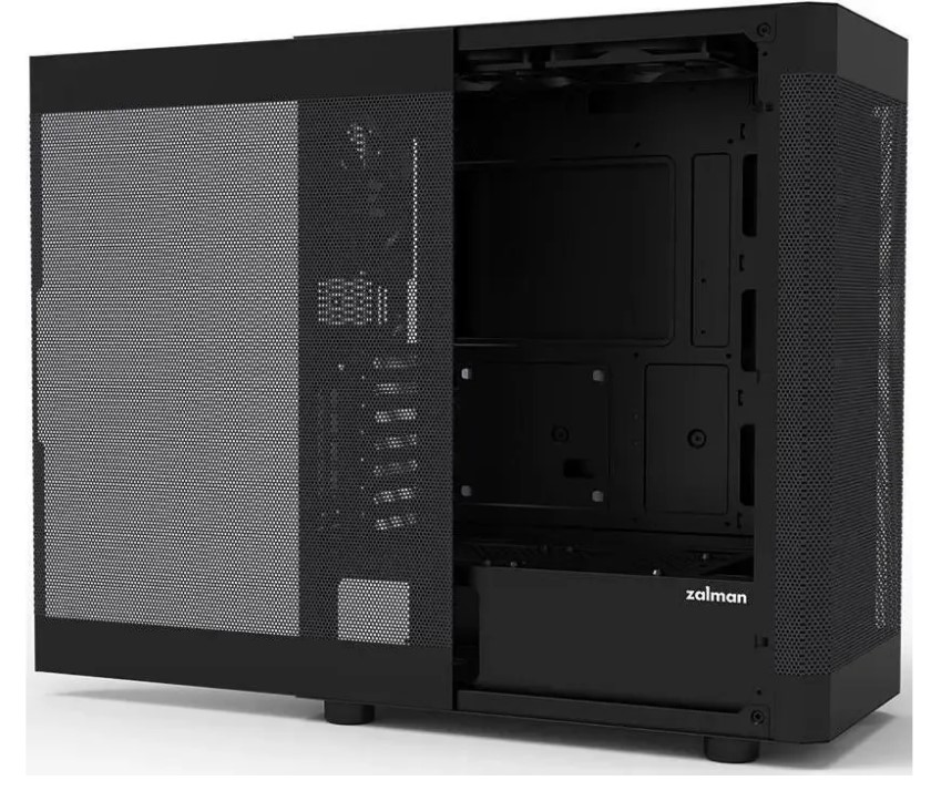 Корпус Zalman i4, ATX, Mid-Tower, Mesh, чёрный