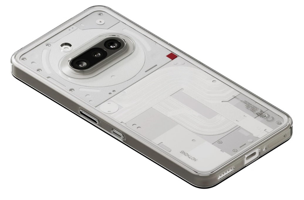 Смартфон Nothing Phone (3a) A10400152 12/256Gb, белый