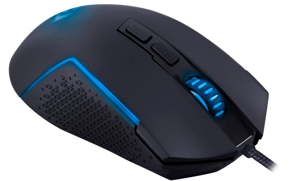Мышь Defender Redragon Trident Lite, проводная, 8000 DPI, 7 кнопок, USB, чёрная