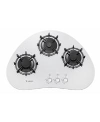 Варочная панель GEFEST СГ СН 2120 К6, газовая, 3 конфорки, белая