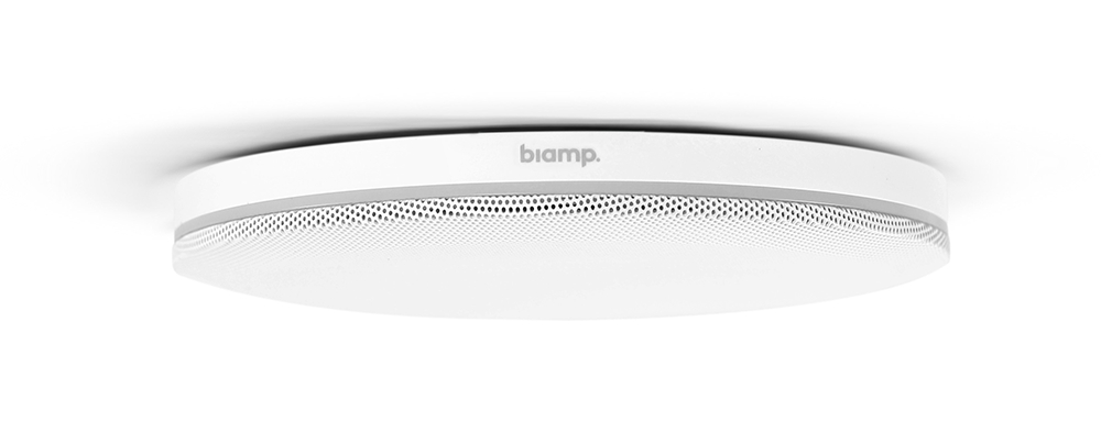 Микрофон Biamp TCM-XA (White), потолочный AVB Beamtracking с усилителем PoE+