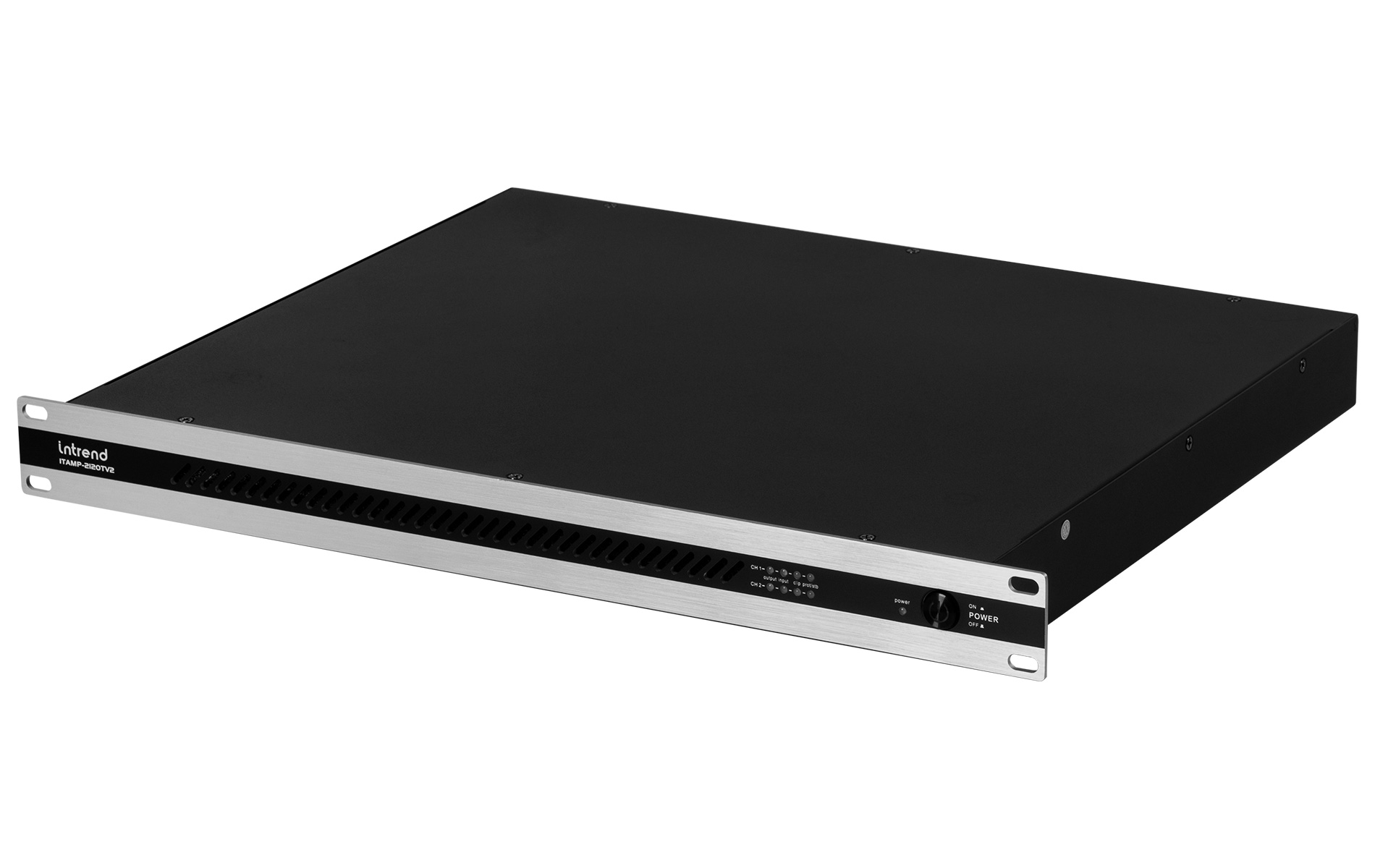 Усилитель Intrend ITAMP-2120Tv2, 2×120 Вт, 100V/8 Ом