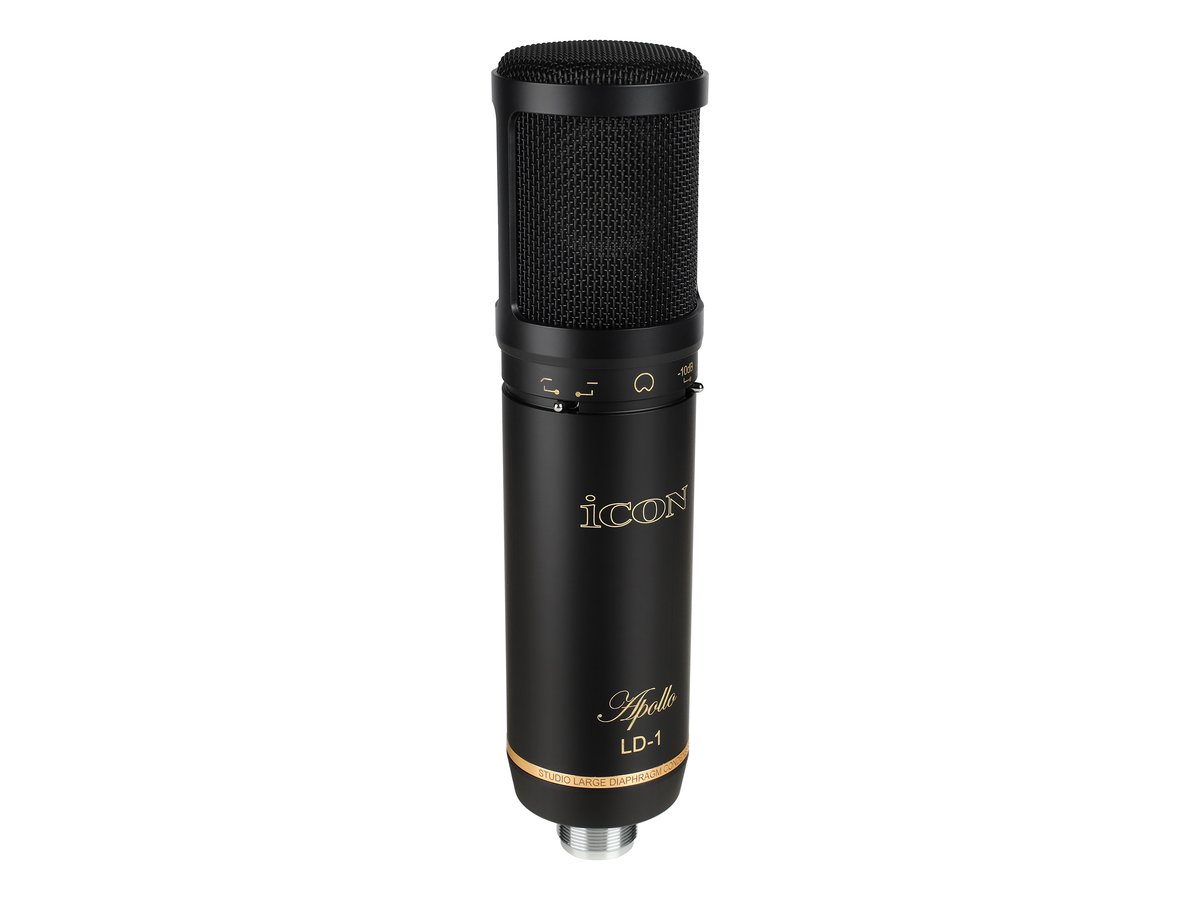 Микрофон Icon Apollo LD-1 (110805A2001), конденсаторный, Cardioid, 20–18000 Гц