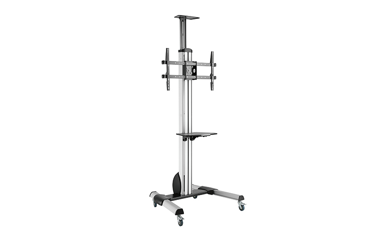 Стойка мобильная Wize Pro MH70A, 49"-70", VESA 600x400, до 45 кг, серебро