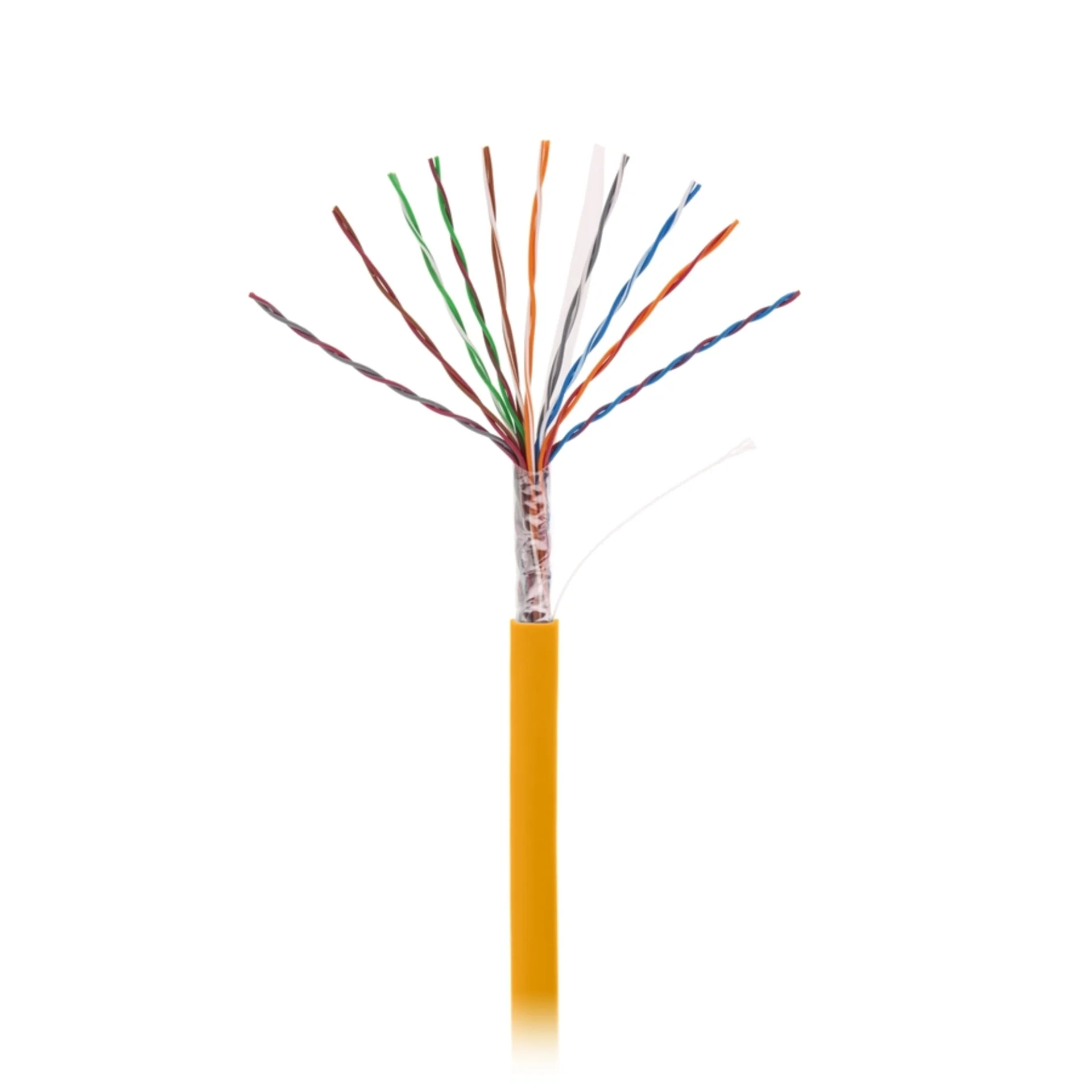 Кабель NETLAN EC-UU010-5-LSZH-OR-3, U/UTP 10 пар, кат.5, LSZH, 305 м