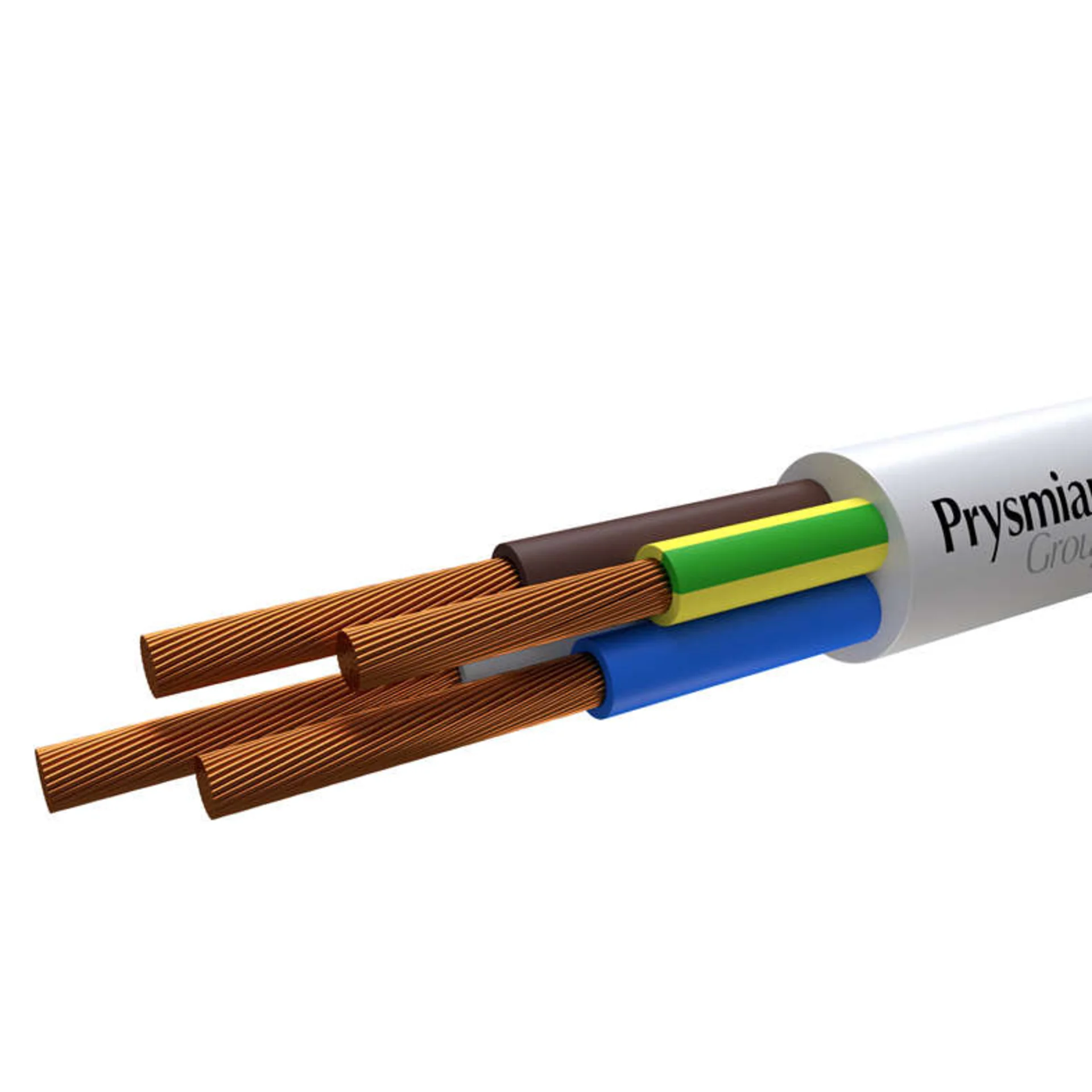 Кабель РЭК-PRYSMIAN 01 0405 0201, ПВС 4х2.5, бухта