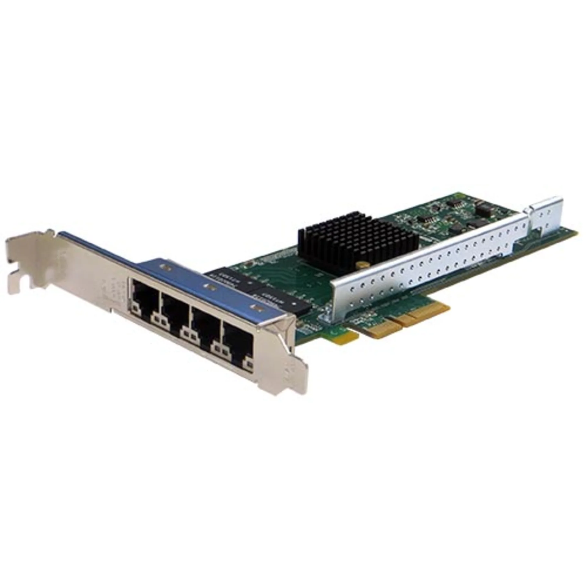 Сетевой адаптер Silicom PE2G4I35L, 4×1GbE RJ45, PCI-E x4, Intel i350