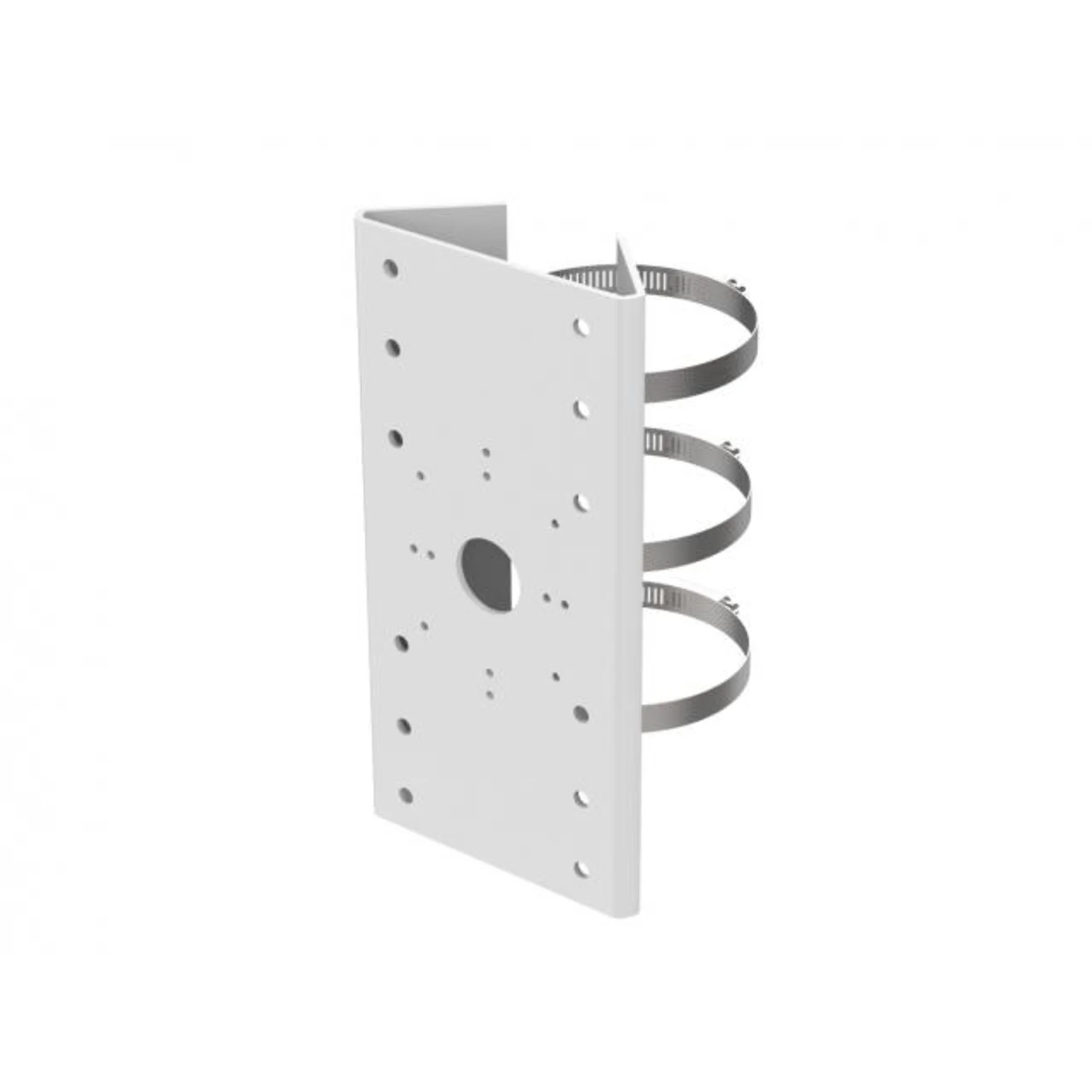 Кронштейн Hikvision DS-1275ZJ-SUS, на столб, нержавеющая сталь, 127×46×250 мм