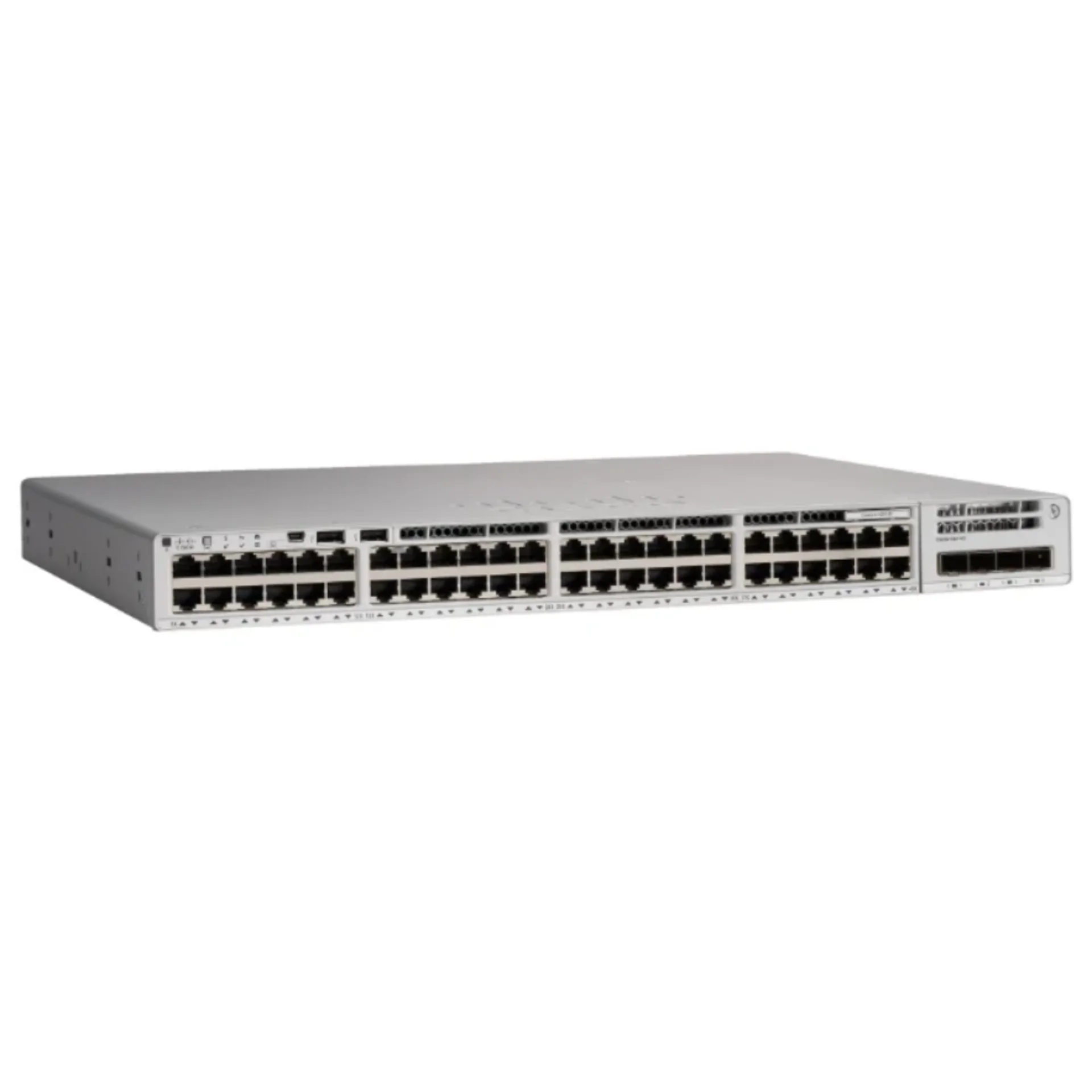 Коммутатор Cisco Catalyst C9200-48P-E, 48×1GbE PoE, управляемый